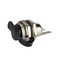 DIYhz 55 x 25mm DC Power Jack Socket Threaded Female Mount Connector Adapter with Dustproof Plug 10Pcs