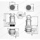 DIYhz GX16 3 Pins Panel Metal Mount Circular Metal Aviation Connector Adapter Male Female Plug Socket with Waterproof Cap 10 Pcs