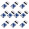 DIYmall Micro USB Interface Power Adapter Board 5V Breakout Module with Male Pin HeaderPack of 10pcs
