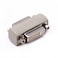 Arnorin DVI Coupler Female to Female Gender Changer Bulkhead Mount AdapterBeige Nickel Plated
