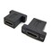Haokiang HDMI Coupler Adapter 2Pack HDMI Female to Female Insert Keystone Panels Wall Plate Connectors Coupler Adapter Black HDMI FF