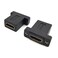 Haokiang HDMI Coupler Adapter 2Pack HDMI Female to Female Insert Keystone Panels Wall Plate Connectors Coupler Adapter Black HDMI FF