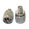 HUAFADA PL259 UHF Male PL259 to Mini UHF Female RF Coaxial Coax Connector Straight Adapter Pack of 2