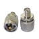 HUAFADA PL259 UHF Male PL259 to Mini UHF Female RF Coaxial Coax Connector Straight Adapter Pack of 2