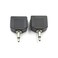 Hxchen 35mm Mono Male to Dual 35mm Female Mono Audio Y Splitter Microphone Converter Headphone Adapter Connector 2 Pcs