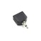 Hxchen 35mm Mono Male to Dual 35mm Female Mono Audio Y Splitter Microphone Converter Headphone Adapter Connector 2 Pcs