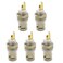 Hxchen BNC Female Jack Bulkhead Solder Panel Mount Insulated Coax Rf Connector 5 Pcs