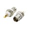 Hxchen BNC Female Jack Bulkhead Solder Panel Mount Insulated Coax Rf Connector 5 Pcs