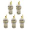 Hxchen BNC Female Jack Bulkhead Solder Panel Mount Insulated Coax Rf Connector 5 Pcs
