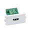 Jienk Solderless Panel Mount HDMI Socket to Terminal Block Breakout Port Terminal Solderfree Breakout Connector Board