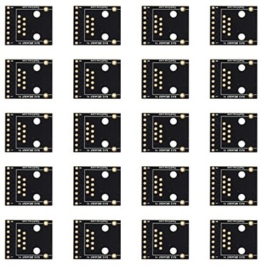 jujinglobal Jujinglobal 20pcs RJ45 Ethernet Breakout Board PCB Connector for RS232 RS422 RS485 DMX512