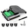 JUXINICE Thinner DB37 Solderless Male Adapter DSUB 37 pin Connector to Terminal Connector Signal Module with Bolts Nuts Screwdriver DB37 Male