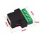Kework 2 Pack Ethernet RJ45 Female Terminal Block Adapter Network RJ45 8P8C Bolt Screw Terminal Cable Extension Connector Plug