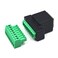 Kework 2 Pack Ethernet RJ45 Female Terminal Block Adapter Network RJ45 8P8C Bolt Screw Terminal Cable Extension Connector Plug