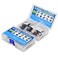 KOKISO 10 Values 84 Pcs Stereo Jack Socket PCB Mount Female Audio Headphone Socket Connector Assortment Kit 3456 Pin
