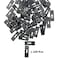 MEETOOT 100pcs Black 254mm Standard Pin Header Jumper Cap Lengthened Short Connection Block Circuit Board Shunts Short Circuit Cap for Hard Drive CD DVD Motherboards DIY Accessories 135 x 5 x 24mm