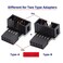 NFHK 1set Down Up Angled USB 20 10Pin 9Pin Header Male to Female Extension Adapter 90 Degree for Motherboard