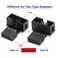 NFHK 1set Down Up Angled USB 20 10Pin 9Pin Header Male to Female Extension Adapter 90 Degree for Motherboard