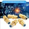 PASOW Pasow F81 Barrel Connectors High Frequency 3GHz Female to Female FType Adapter Couplers 10 pcs Gold