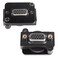 QIANRENON DB15 Panel Mount Straight Through Connector VGA Female to Female Socket Converter 3 Row 15 Hole VGA Coupler Transmits Analog Video Signal 1080P