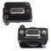QIANRENON DB15 Panel Mount Straight Through Connector VGA Female to Female Socket Converter 3 Row 15 Hole VGA Coupler Transmits Analog Video Signal 1080P
