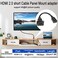 QIANRENON HDMI Panel Mount Adapter 4K60Hz HDMI 20 Female to Female Display Connector HDMI Short Cable Panel Socket DPanelXLRPanel Mount for TV Monitor Projector 20cm78in