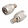 RedYutou F to N Adapter F Female Jack to NType Male Plug Antenna Cable 2 pcs