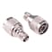 RFaha 2pcs N Type Male to TNC Female RF Coaxial Coax Adapter N to TNC ConnectorF1512