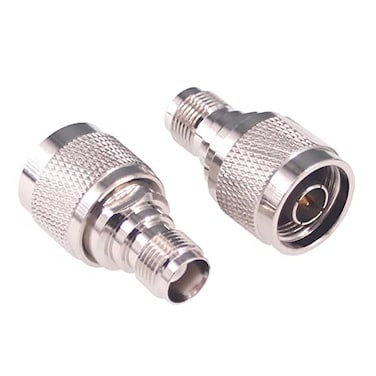 RFaha 2pcs N Type Male to TNC Female RF Coaxial Coax Adapter N to TNC ConnectorF1512
