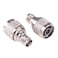 RFaha 2pcs N Type Male to TNC Female RF Coaxial Coax Adapter N to TNC ConnectorF1512