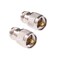 RFaha 2pcs UHF Male PL259 to N Type Female RF Coax Adapter UHF to N Coaxial ConnectorF392