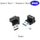 rgzhihuifz 4 Pack USB 30 Adapter 90 Degree Male to Female Combo Vertical Up and Down Angle Coupler ConnectorUSB 30 Male to Female 90 Degree Right Angle Extension Adapter
