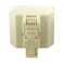 Skywalker Telephone TAdapter for Single to Dual Jack Ivory