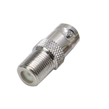 supmory F to BNC Connector Adapter BNC Female to F Female Coax Adapter 75 Ohm 2Pack