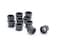 THE CIMPLE CO Coax Weather Boots for F Connectors Rubber Boots for Ground Blocks Splitters or Other F81 Connections WaterTight Seal Protects Coaxial Cable Couplers from Weather 25 Pack
