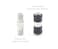 THE CIMPLE CO Coax Weather Boots for F Connectors Rubber Boots for Ground Blocks Splitters or Other F81 Connections WaterTight Seal Protects Coaxial Cable Couplers from Weather 25 Pack