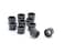 THE CIMPLE CO Coax Weather Boots for F Connectors Rubber Boots for Ground Blocks Splitters or Other F81 Connections WaterTight Seal Protects Coaxial Cable Couplers from Weather 25 Pack