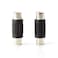 THE CIMPLE CO FemaletoFemale RCA Couplers Barrel Connectors to Adapt and Extend AV Cables RCA Cable Unions for Audio Video Composite Component SPDIF Subwoofer Phono Stereo 4 Pack