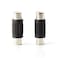 THE CIMPLE CO FemaletoFemale RCA Couplers Barrel Connectors to Adapt and Extend AV Cables RCA Cable Unions for Audio Video Composite Component SPDIF Subwoofer Phono Stereo 4 Pack
