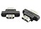 Traovien Traodin HDMI Adapter 2PCS HDMI Female to Female Screw Lock Panel Mount Extension Extender Coupler with Ears