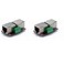 Treedix 2PCS RJ45 8P8C Female to RJ45 8P8C Female Pass Through Adapter Breakout Board with Screw Terminals