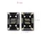 Treedix 2PCS RJ45 8P8C Female to RJ45 8P8C Female Pass Through Adapter Breakout Board with Screw Terminals
