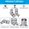 TUOLNK BNC Male to Female Elbow Adapter 90 Degree RF Coax Connector for Security CamerasExtension Cable Connector Right Angle 2pcs