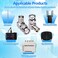 TUOLNK BNC Male to Female Elbow Adapter 90 Degree RF Coax Connector for Security CamerasExtension Cable Connector Right Angle 2pcs