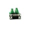 Twinkle Bay TwinkleBay DB9 Male Connector Breakout Board RS232 Serial to DSUB Terminal Block Connector Signal Module 3 Pack