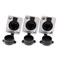 Uonecn RJ45 Waterproof Connector Dust Plug 3 PCS RJ45 Connectors IP65 Mount Ethernet Panel Connector