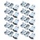 uxcell 20 Pcs Plastic Cover Shell Housing Gray for D Sub DB9 9Pin Connector
