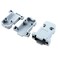 uxcell 20 Pcs Plastic Cover Shell Housing Gray for D Sub DB9 9Pin Connector