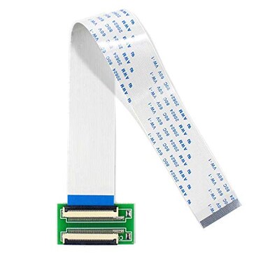 VSDISPLAY 40Pin to 40Pin ZIF 05mm Connector Adapter with Extension Flat Cable FFC ExtendCable Length 200mm