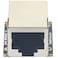 whiteeeen 4pcs RJ45 Breakout Board 8P8C Jack Ethernet Connector with 8Pin 2 Type Pin Headers Straight and Right Angel